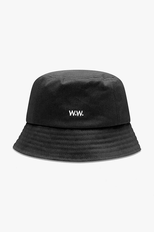 

Кепка Ossian Bucket Hat хлопковая 12240817-7083 ЧЕРНАЯ Wood Wood, черный