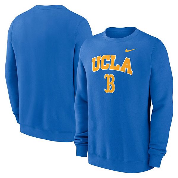 Мужской синий свитшот ucla bruins arch pullover Nike — фото 2