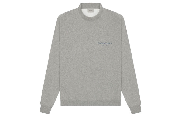Пуловер с высоким воротником Fear Of God Essentials, Темный Овс — фото 2