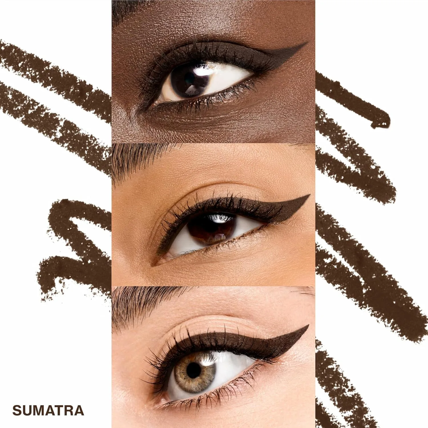Водостойкий подводка для глаз Smashbox Always Sharp Longwear Waterproof Kohl Eyeliner Pencil | Самозатачивающийся колпачок, водостойкий + высокопигментированный, оттенки Raven и Sumatra, Black & Raven — фото 4