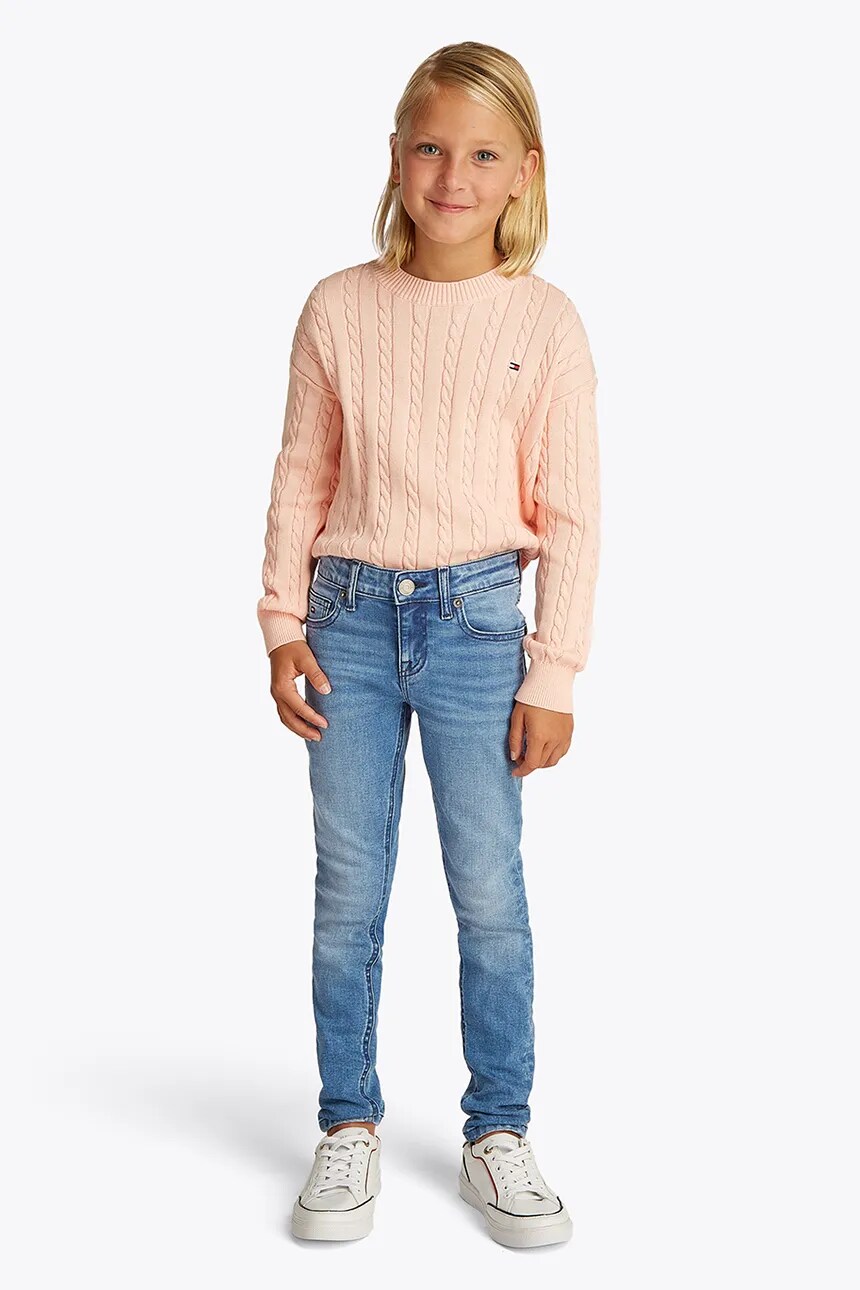 

Детские джинсы NORA SKINNY Tommy Hilfiger, синий