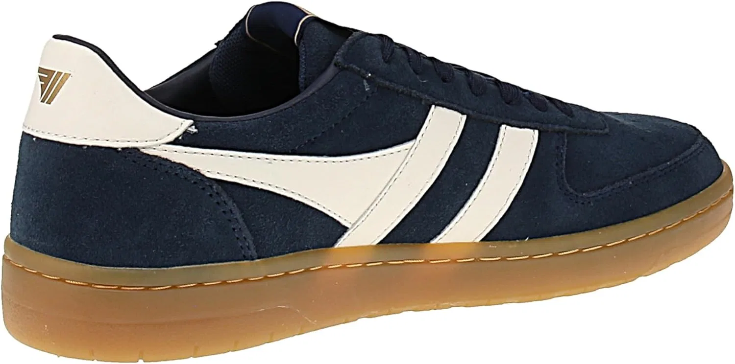 Кроссовки Gola Hawk Suede '86 - мужские - темно-синий-белый-резиновый — фото 2