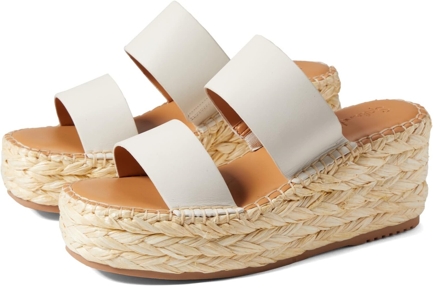 Туфли Splendid Linda, цвет Ivory with Natural Raffia