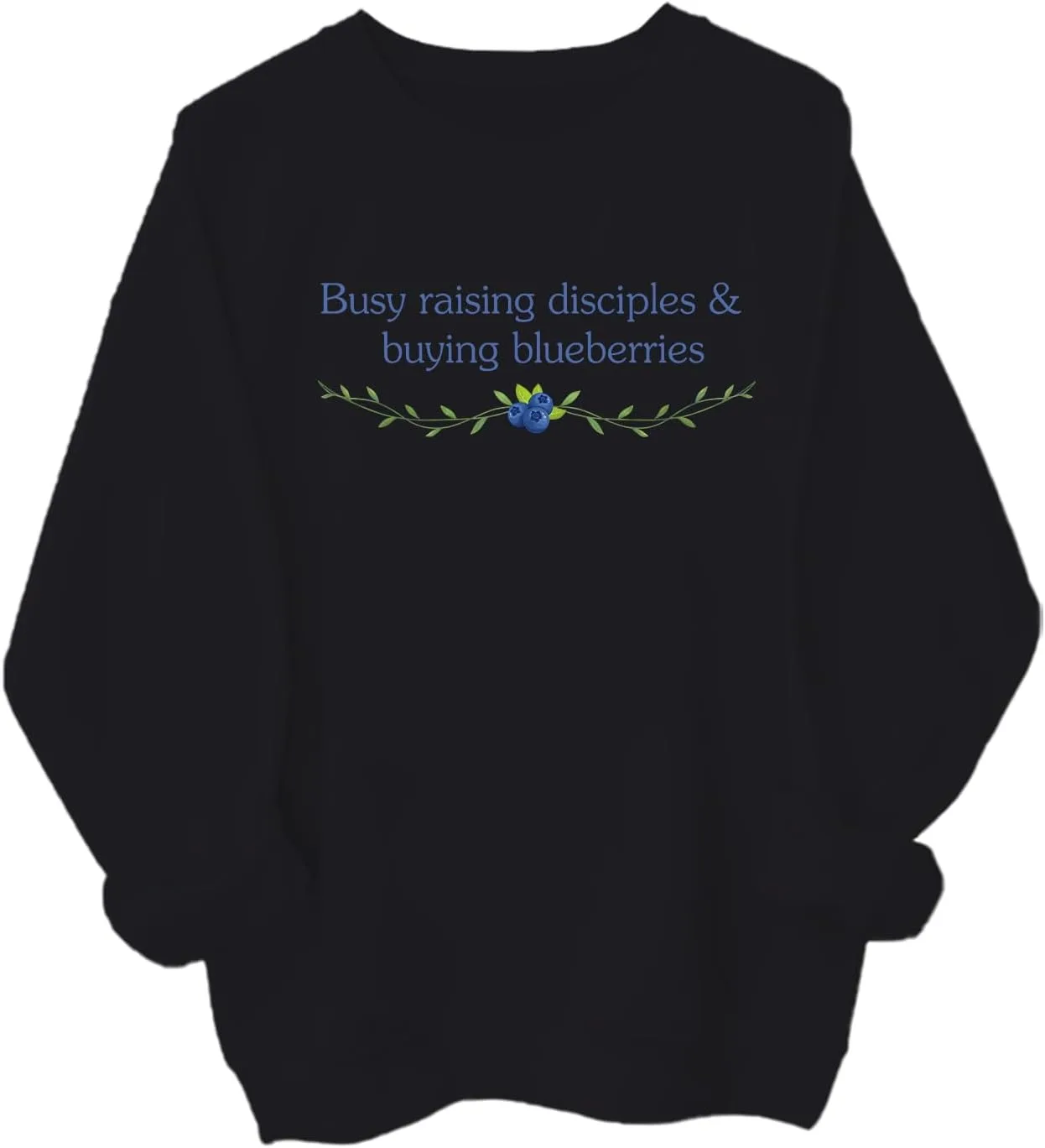 

Толстовка Busy Raising Disciples & Buying Blueberries TrueSHE