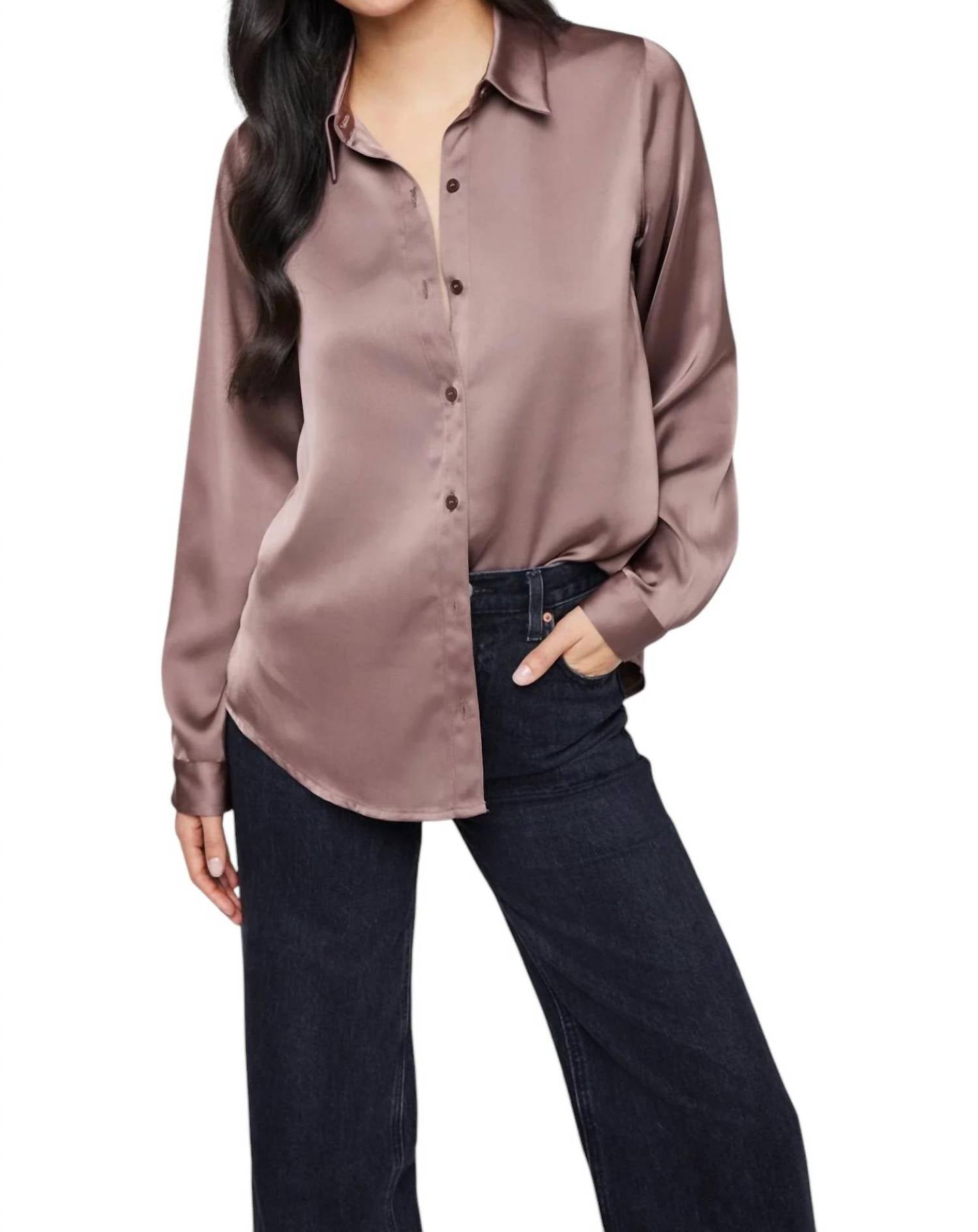 

Winslow Рубашка на пуговицах в бежевом цвете Gentle Fawn