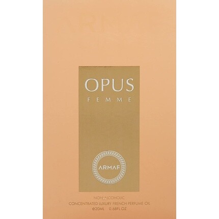 Armaf Opus Pour Femme Luxury French Perfume Oil 20ml — фото 2