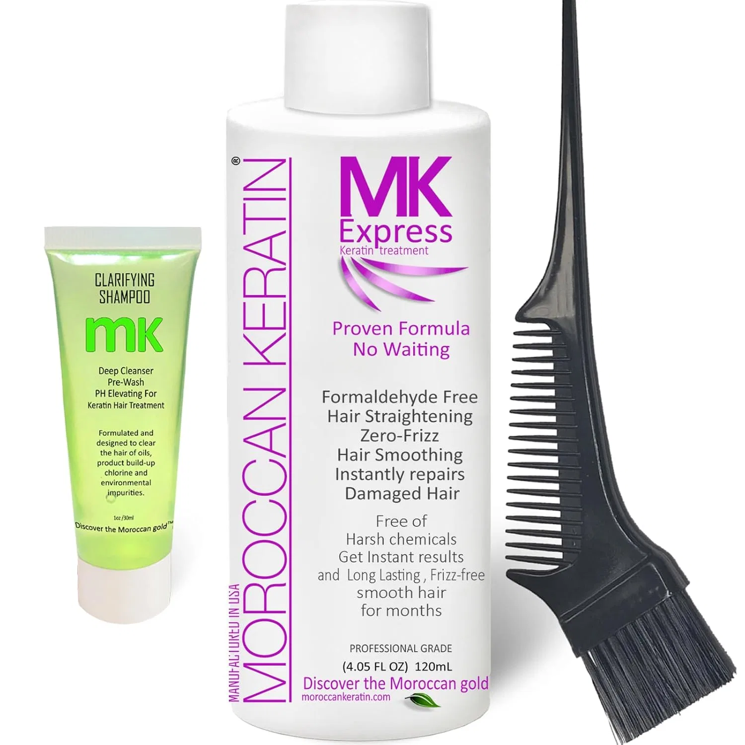 Бразильское кератиновое выпрямление Moroccan Keratin Blowout, 120 мл Moroccan Keratin