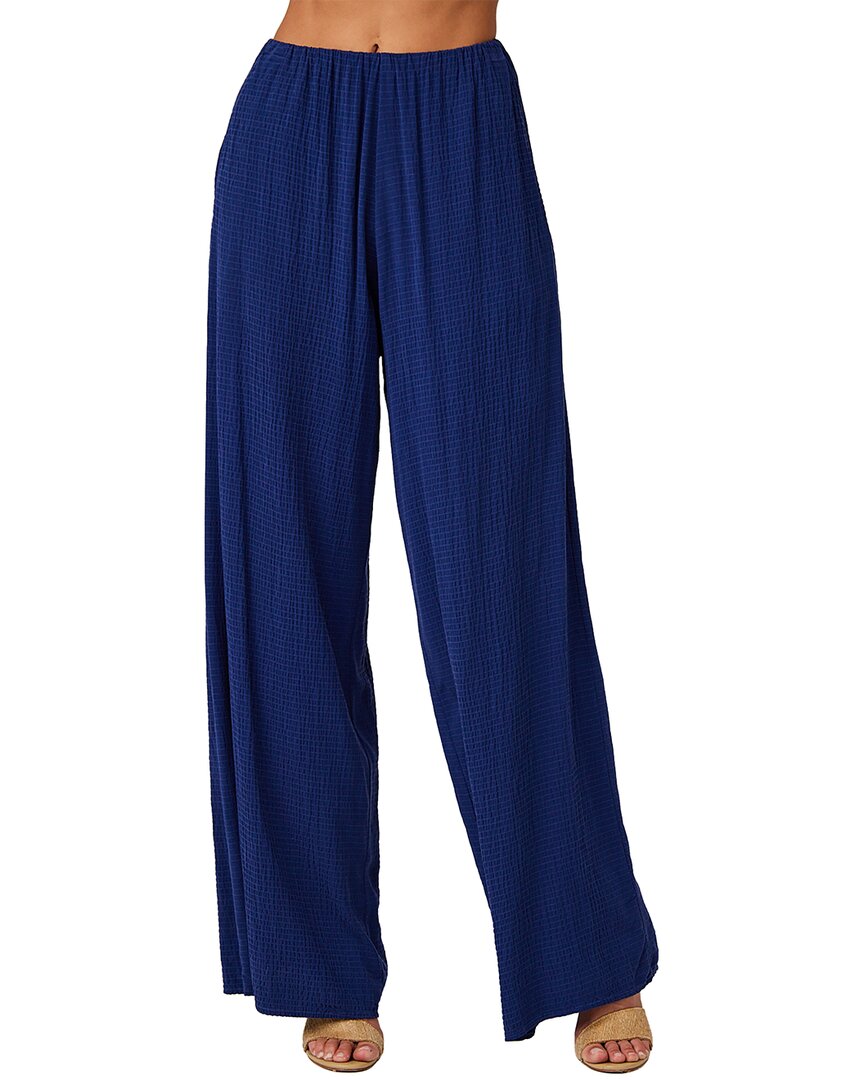 

Брюки Bella Dahl Clean Wide Leg, синий