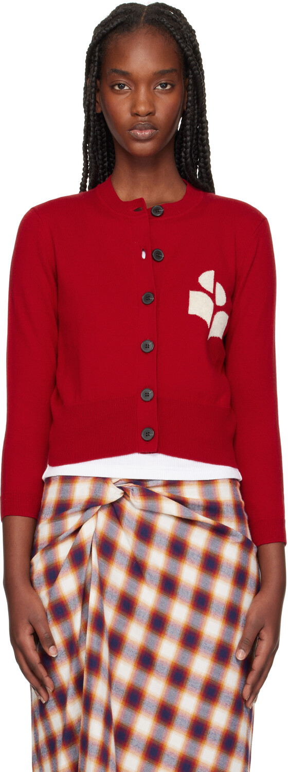 

Красный кардиган Ньютон Isabel Marant Etoile