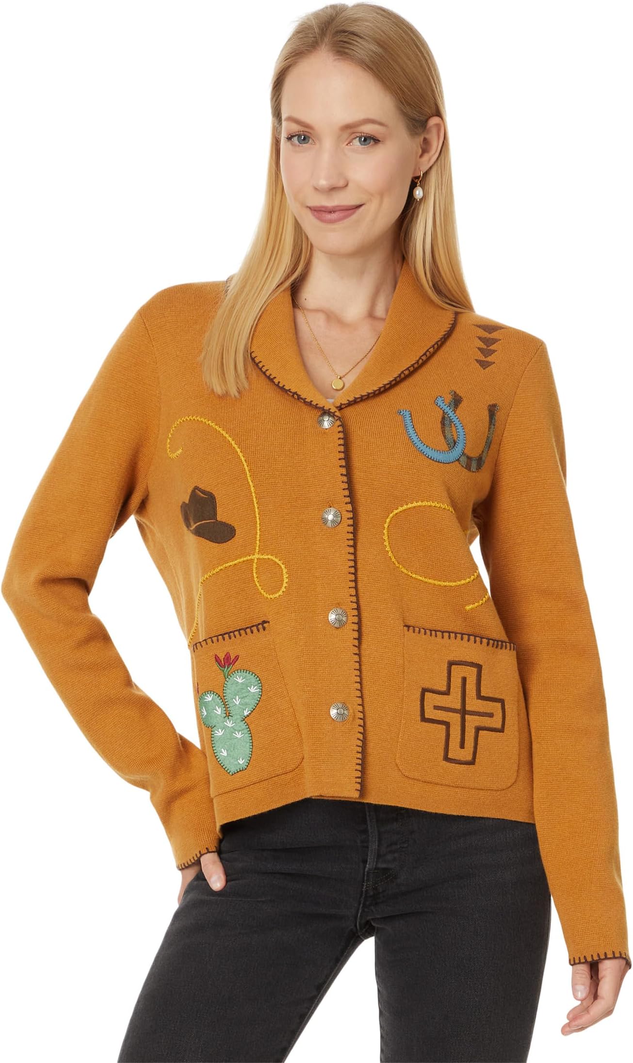 

Свитер Pendleton Pendleton Western Cardigan, цвет Buckskin Brown