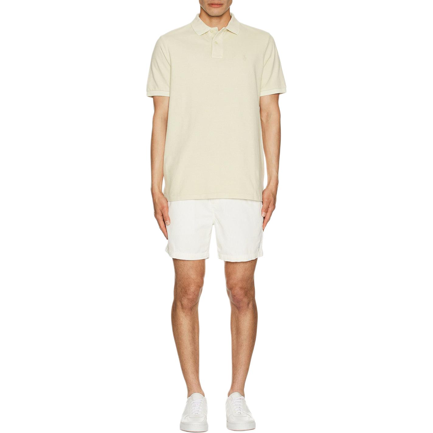 Polo Ralph Lauren Поло мужское Ecru — фото 4