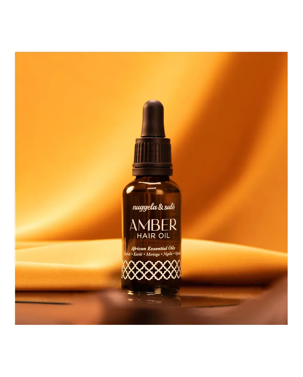 Масло для волос Amber Hair Oil 30 мл Nuggela & Sulé — фото 4