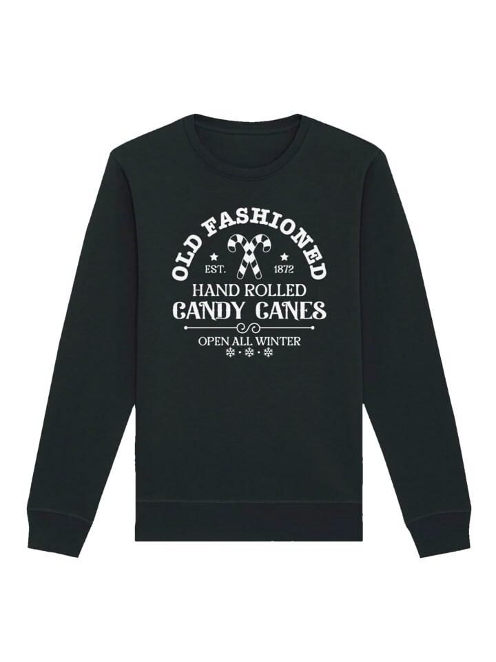 

Толстовка F4NT4STIC Sweatshirt Weihnachten Cany Canes Retro Sign, черный
