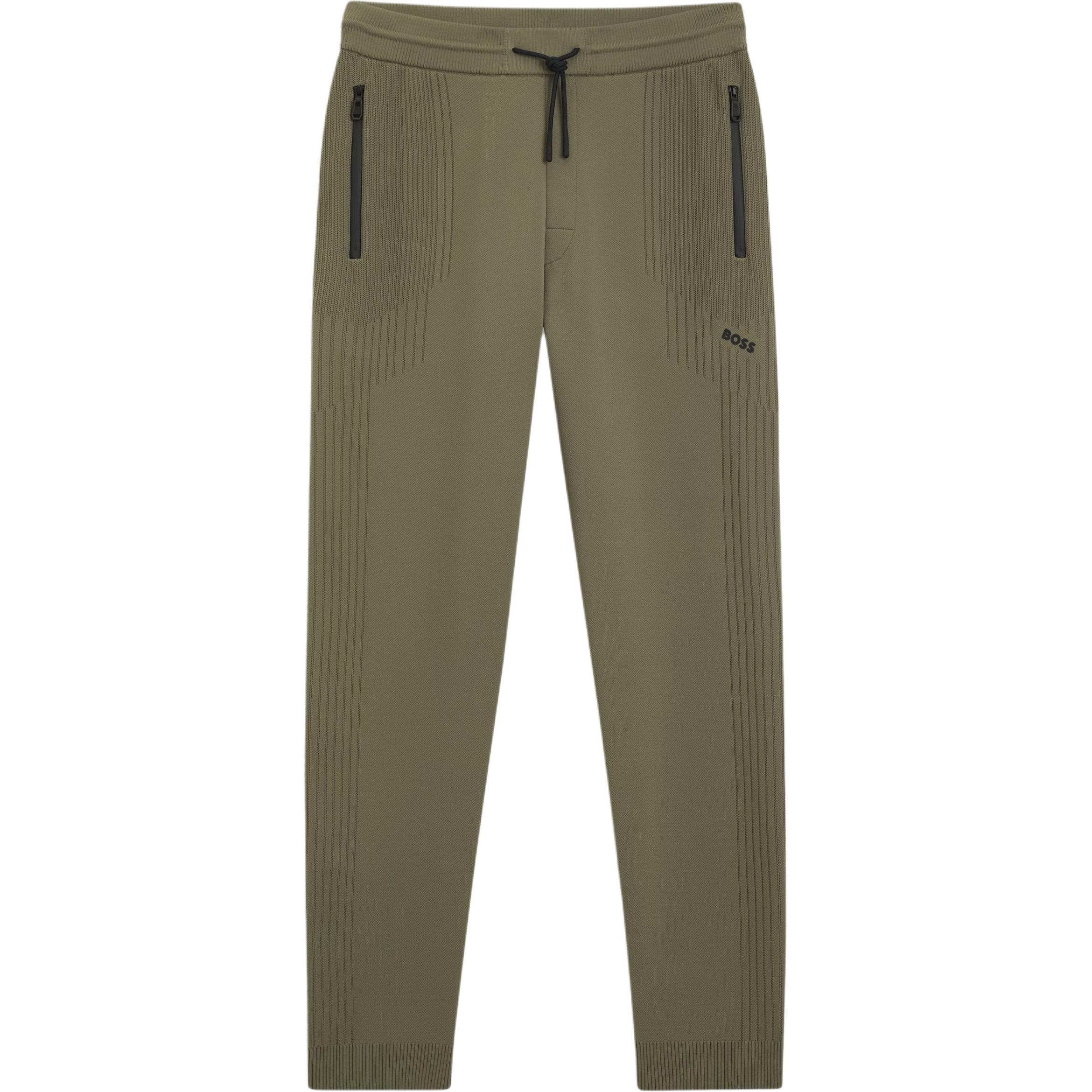 

Трикотажные спортивные штаны мужские HUGO BOSS, оливковый