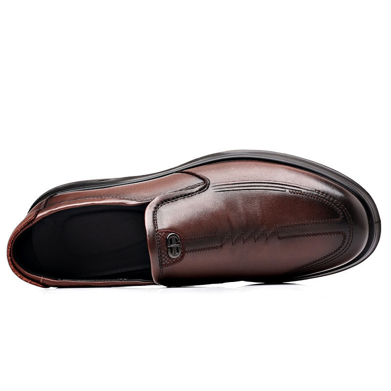 Туфли мужские Men"s Casual Men Low-Top Shupate, коричневый — фото 4