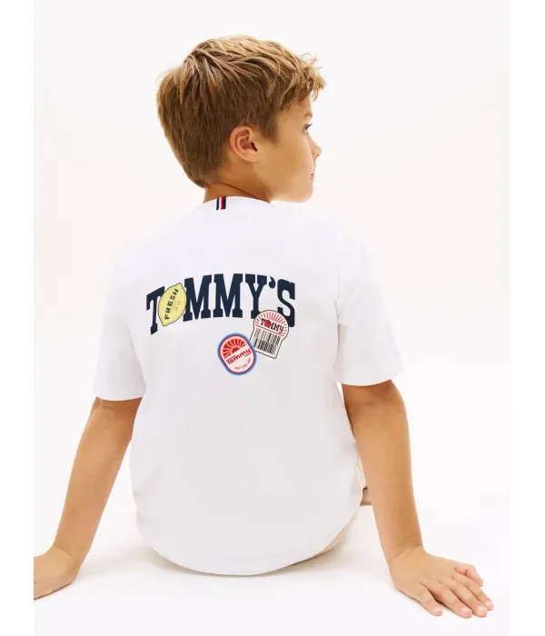 Футболка regular fit Tommy Hilfiger, белый — фото 4