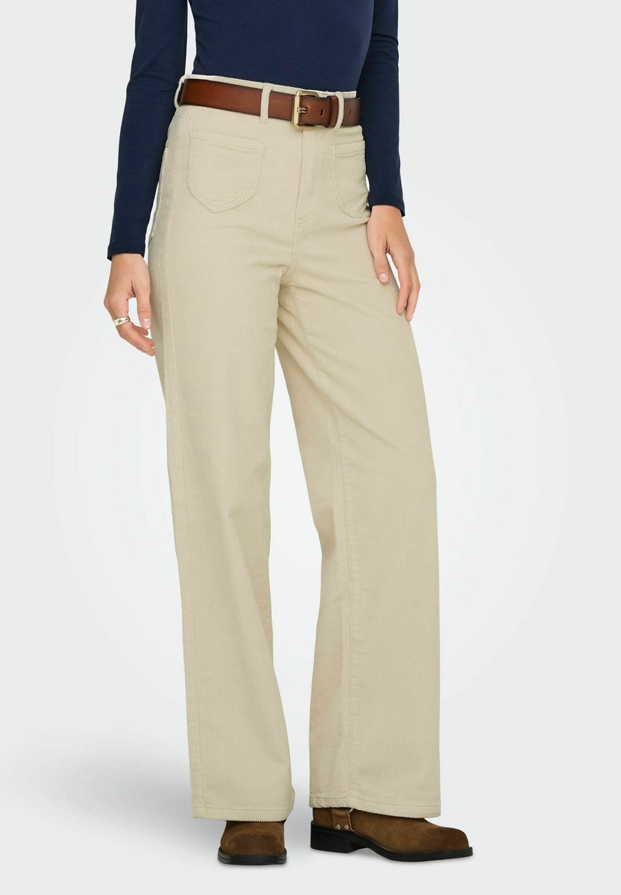 

Брюки ONLY HOPE GLOBAL HW EBBA POCKETS, Whitecap Gray/Off-White