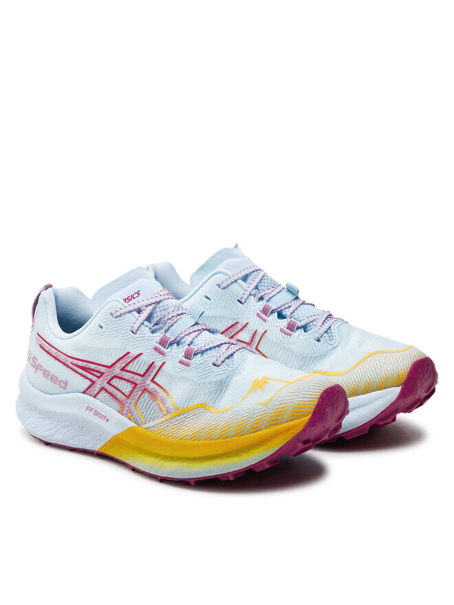 Беговые кроссовки Asics FujiSpeed 2 1012B515, мультиколор — фото 2