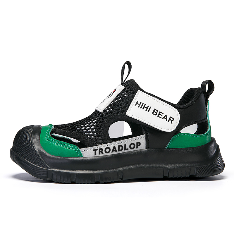 

Нескользящие, легкие, амортизирующие, низкие сандалии для детей TROADLOP, черный