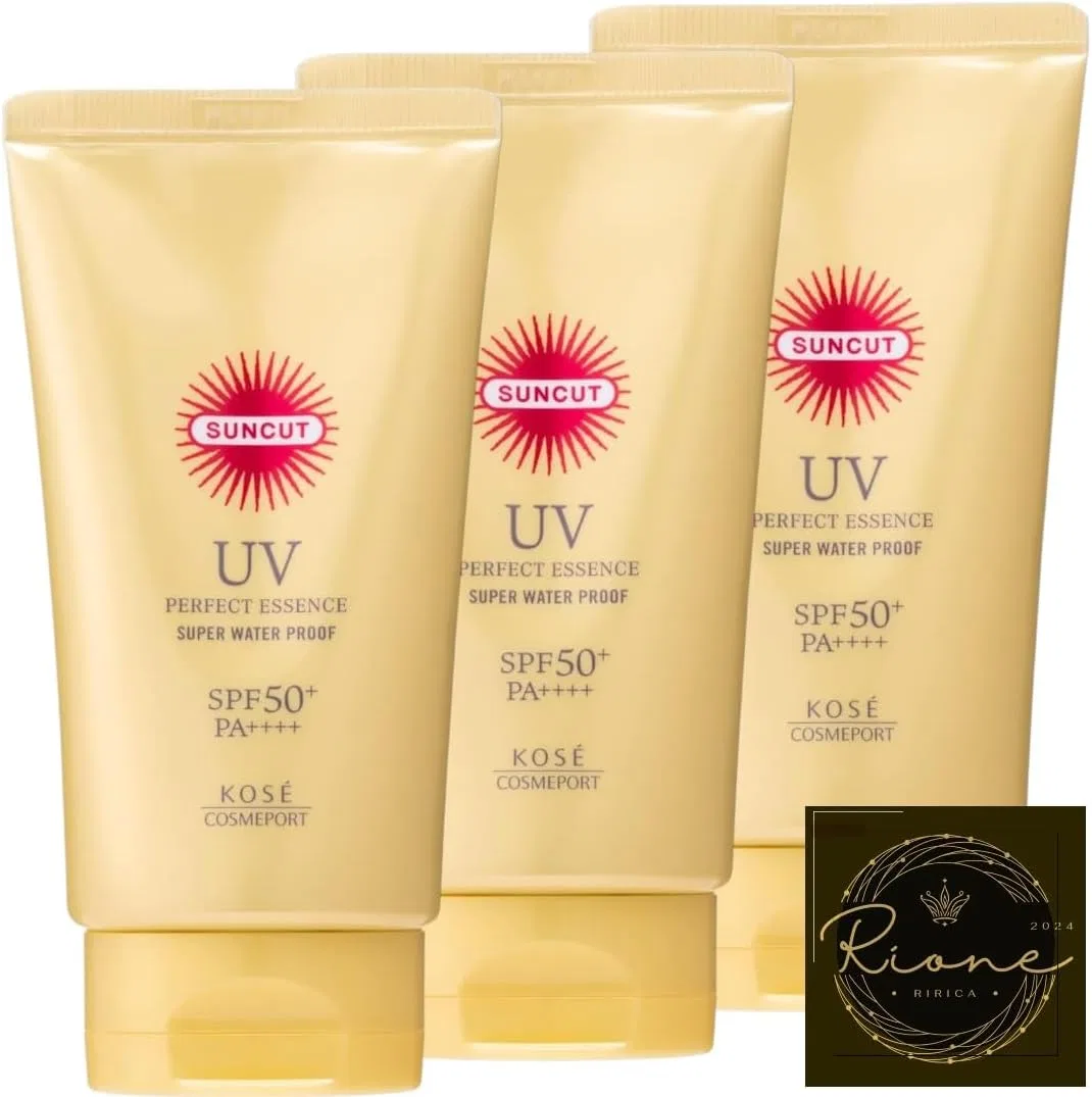 Солнцезащитная эссенция Rione Super Waterproof SPF50, 60 г, 3 шт