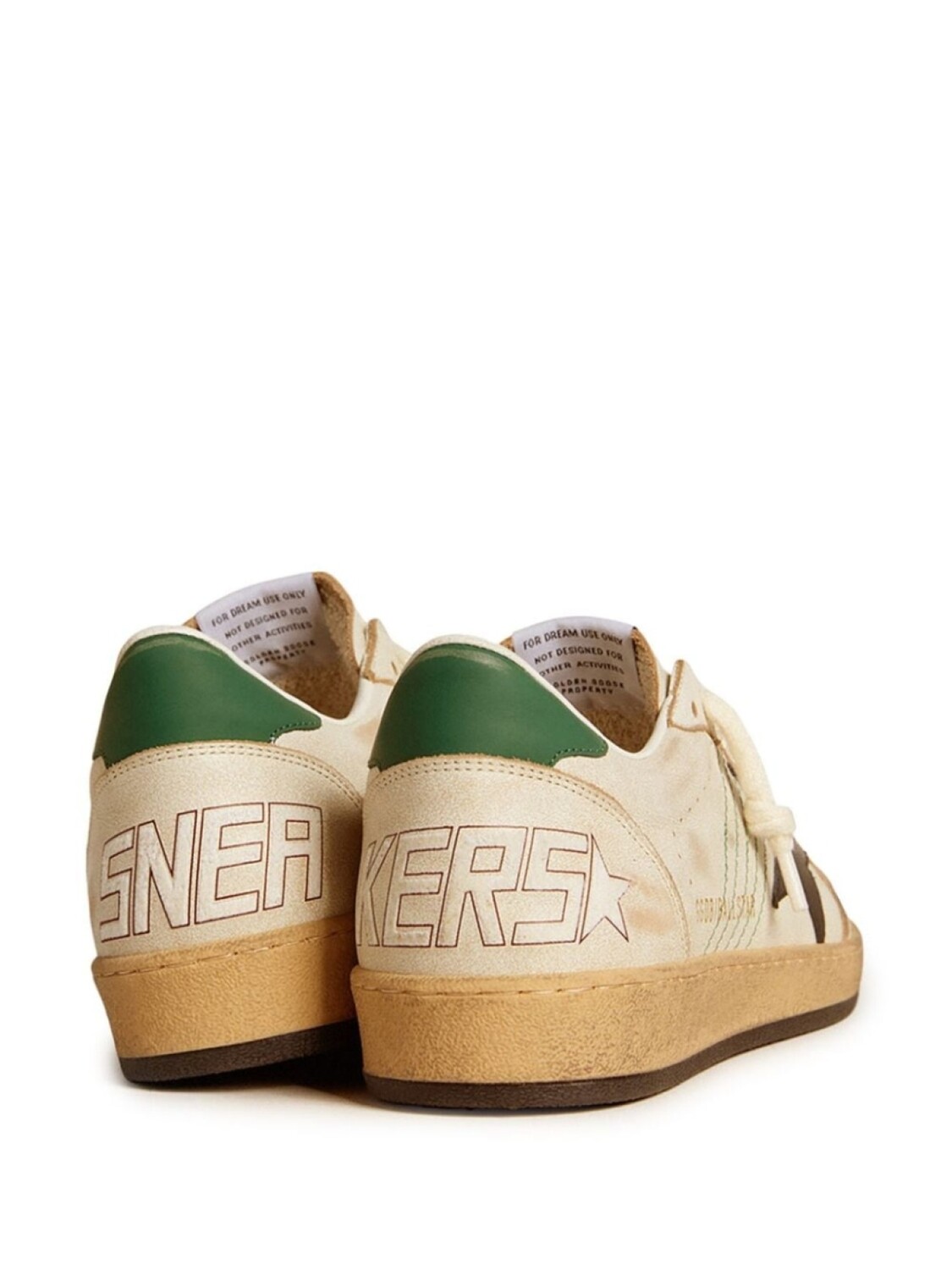 Кроссовки Ball Star Golden Goose, белый — фото 3