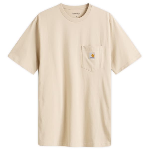 

Футболка с карманом Carhartt Wip, цвет wall