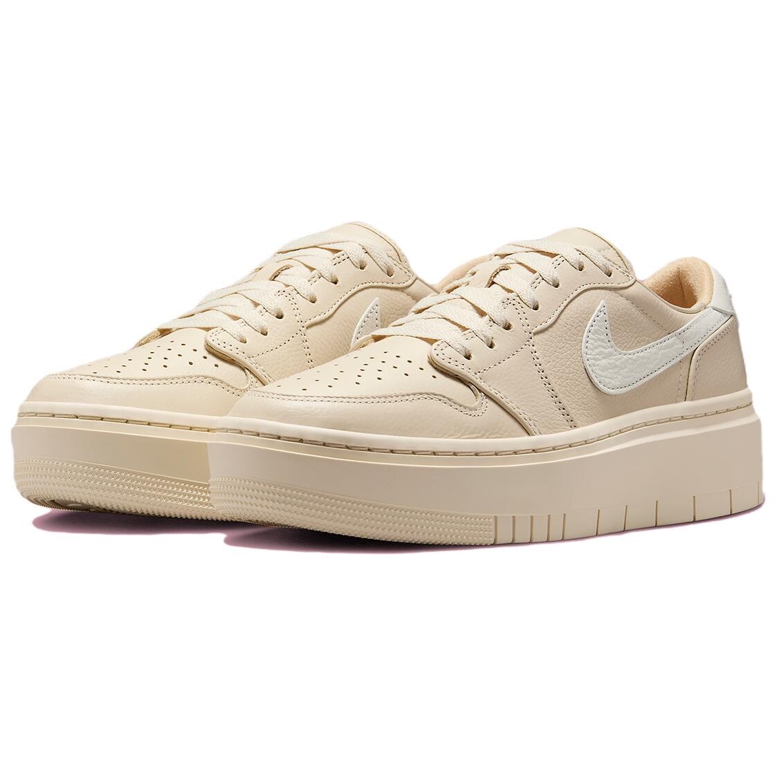 Кроссовки Air Jordan 1 Vintage Basketball Shoes Women's Low-top Off-white, цвет Off-white — фото 3