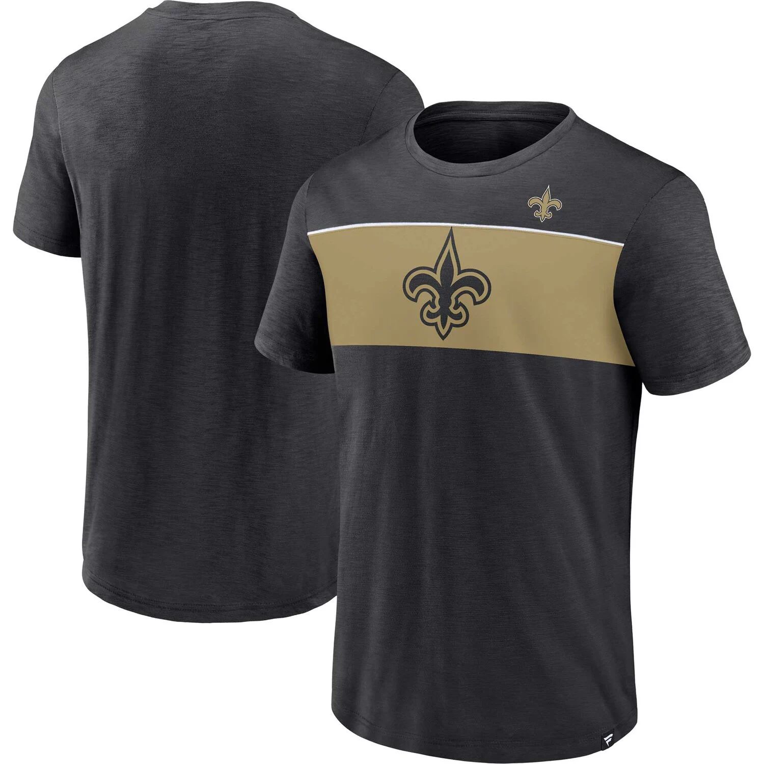 

Мужская черная футболка с логотипом New Orleans Saints Ultra Fanatics, Черный, Мужская черная футболка с логотипом New Orleans Saints Ultra Fanatics