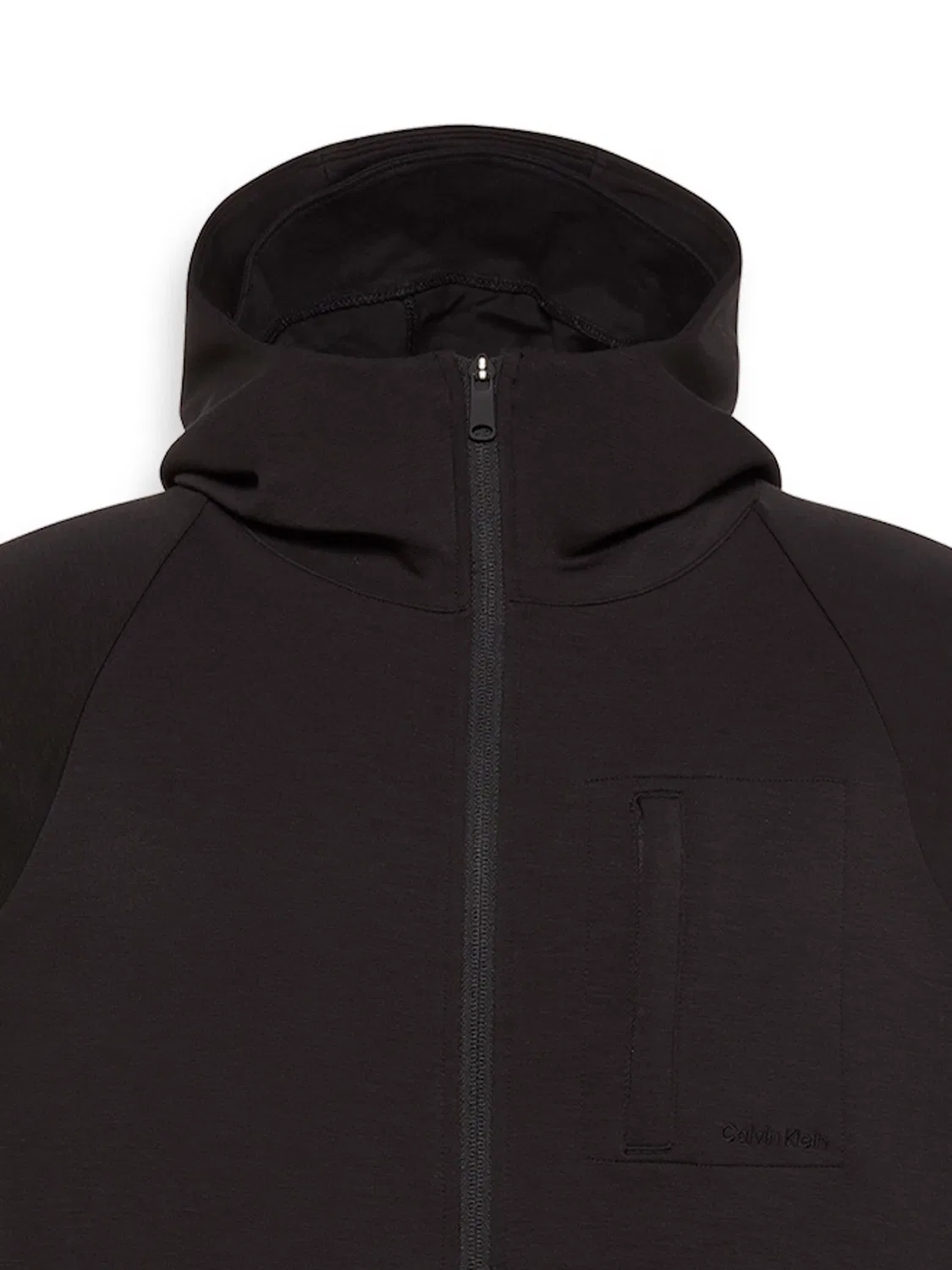 Толстовка на молнии Calvin Klein, черного цвета — фото 4