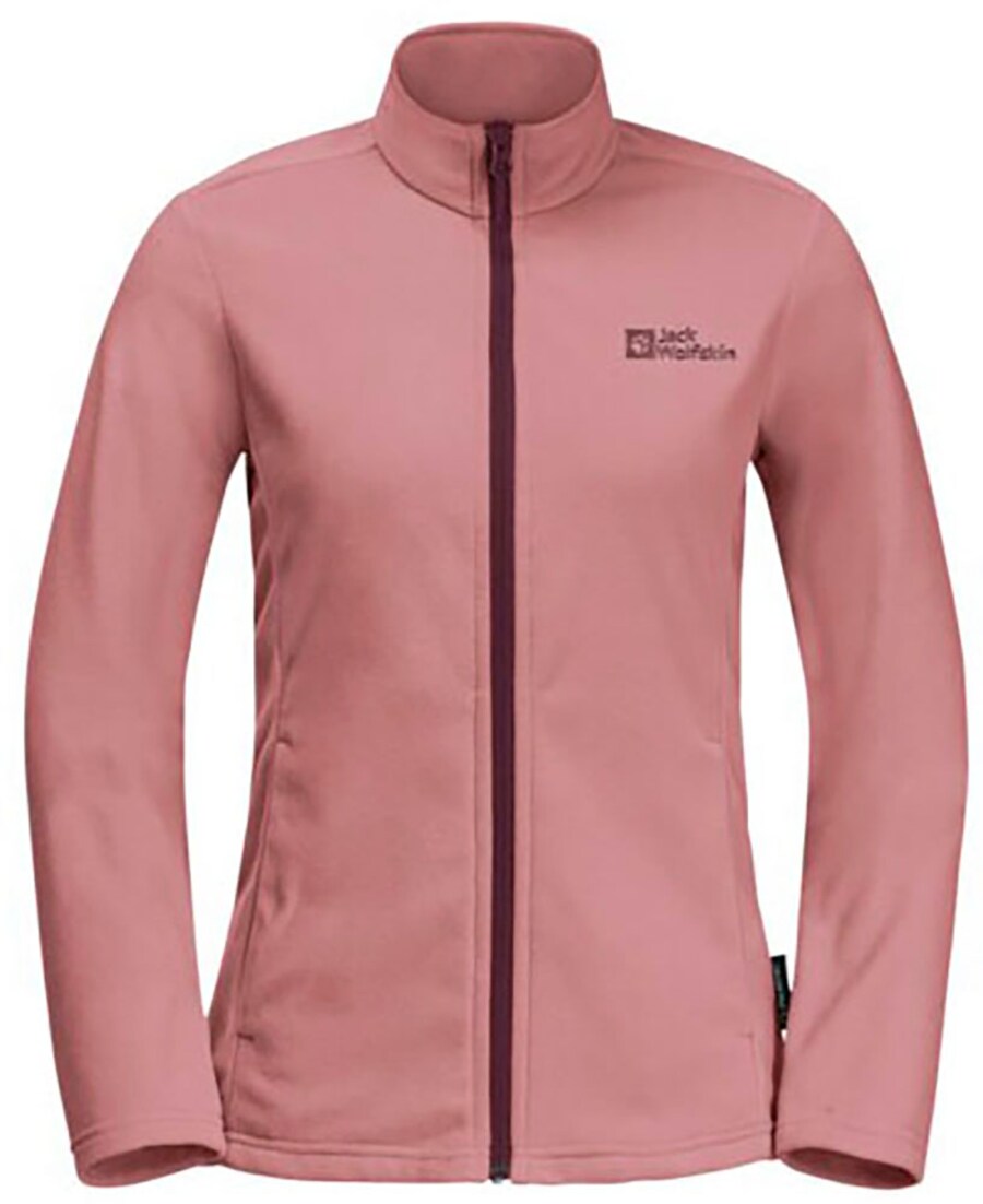 

Спортивная флисовая куртка JACK WOLFSKIN Taunus, темно-розовый
