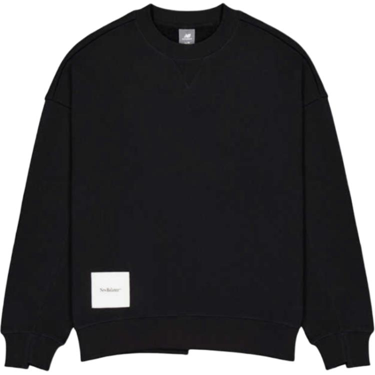 

New Balance Серый толстовка NB мужская черная, Черный, New Balance Серый толстовка NB мужская черная