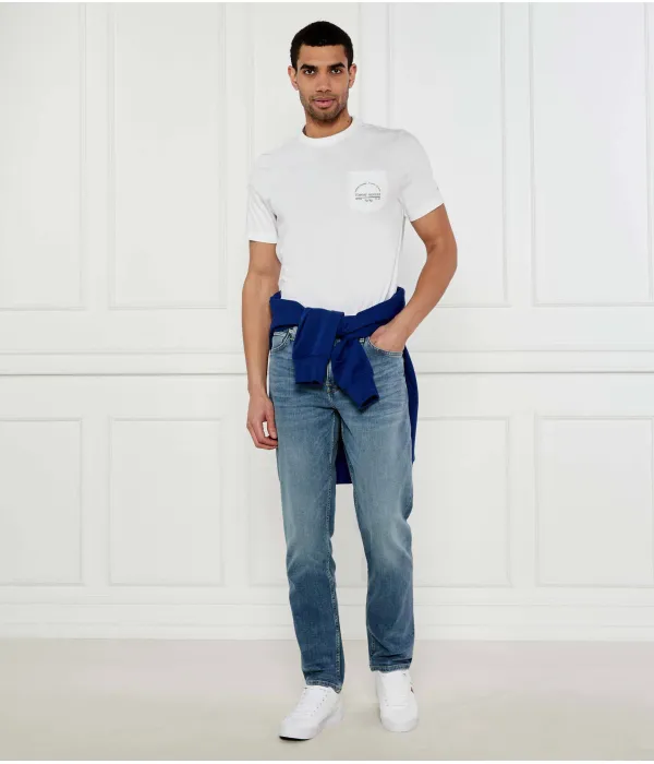 Джинсы Дентон Straight fit Tommy Hilfiger, синий — фото 2