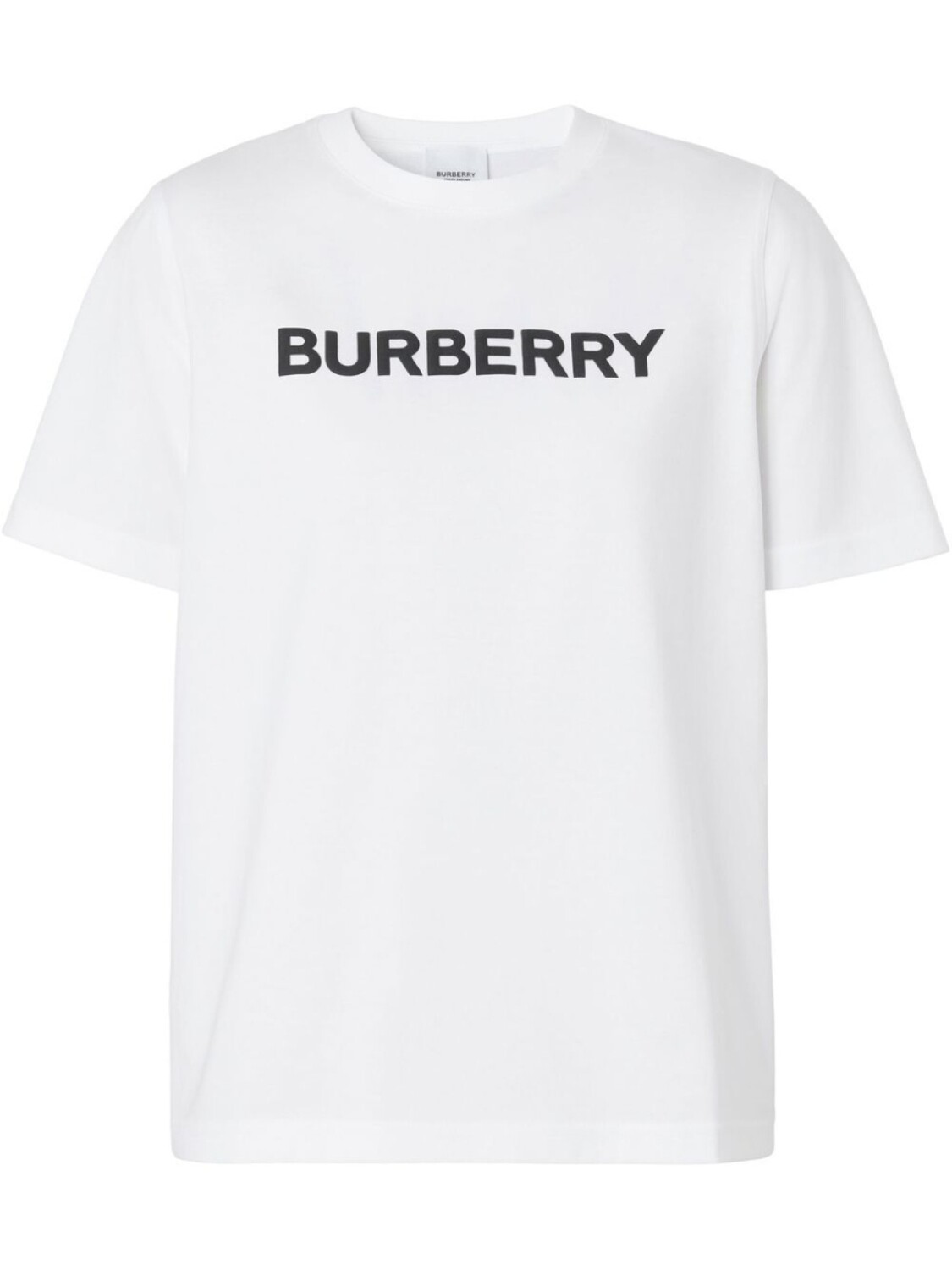 

Футболка из органического хлопка с логотипом Burberry, белый