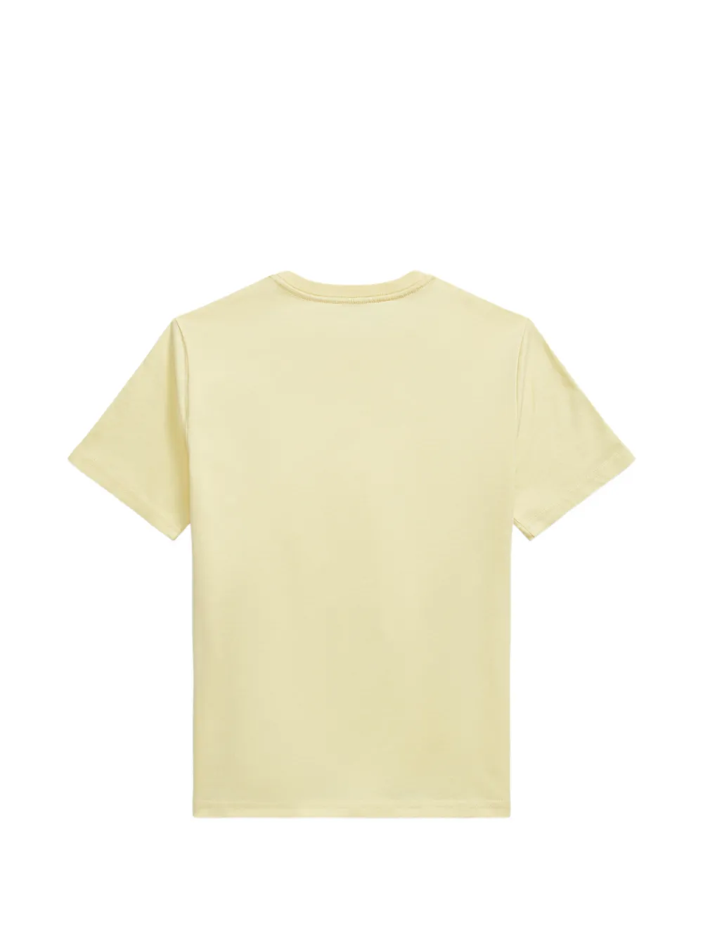 Футболка с логотипом Polo Ralph Lauren Kids, желтый — фото 2