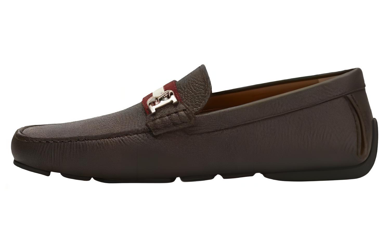 

BALLY Мужские повседневные туфли с низким верхом, коричневые