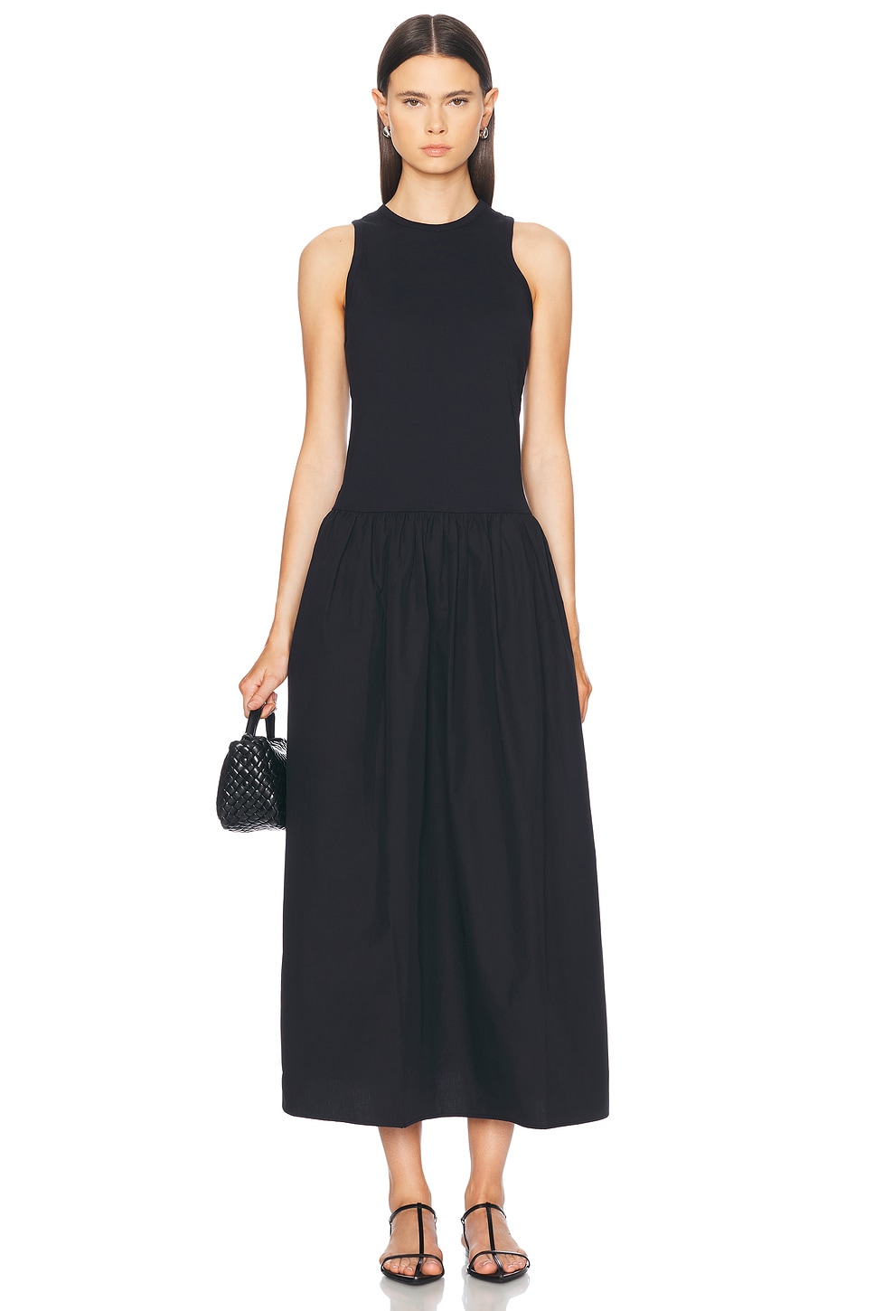 

Racer Tank Платье Frame, Black