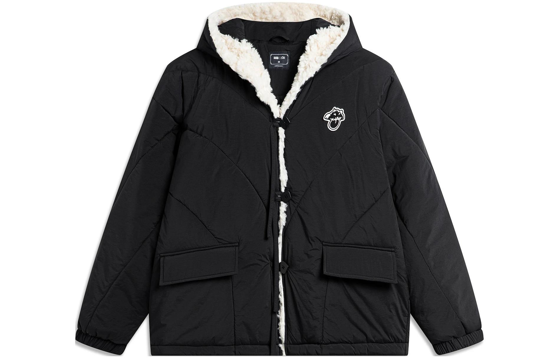 

Пуховик LiNing x LEAGUE OF LEGENDS Sports Life Collection женский черный с кремовым