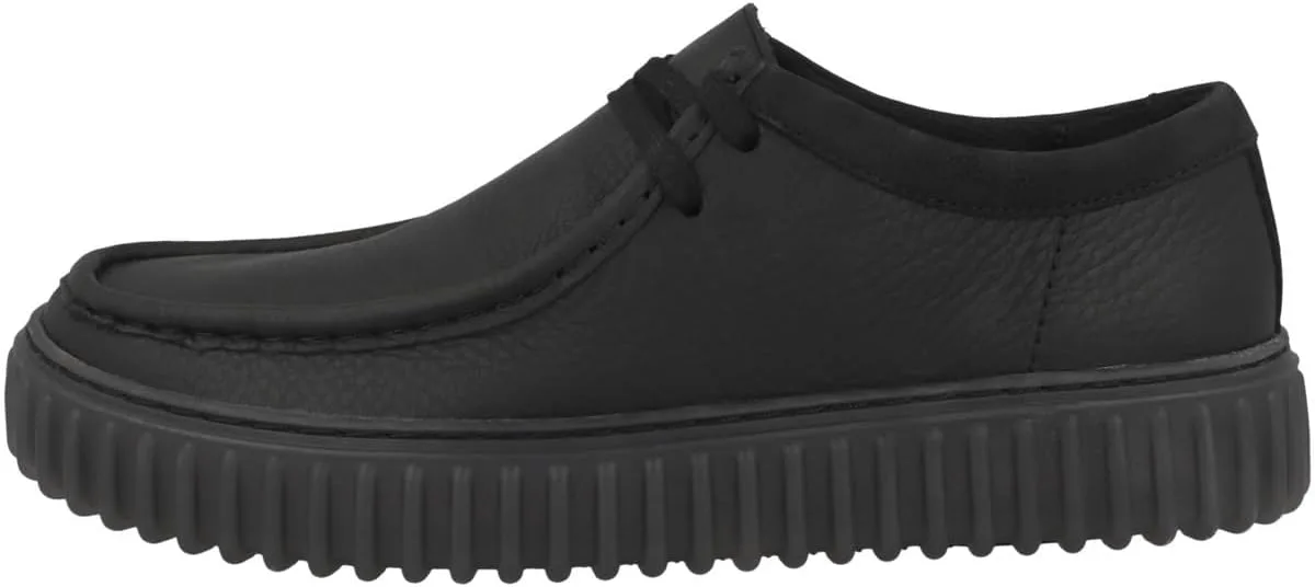 Мужские кожаные туфли Clarks Torhill Lo, цвет Cuir Noir