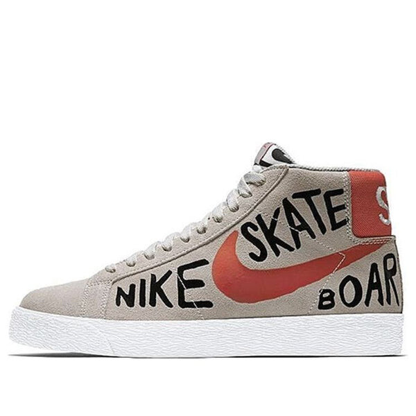 

Кроссовки блейзер sb premium se Nike, белый