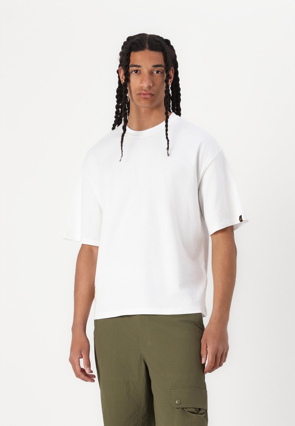 

Базовая футболка STUDIO EDITION UNISEX Alpha Industries, белый