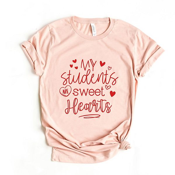 

Футболка с принтом My students are sweet hearts Simply Sage Market, Blush, Зеленый, Футболка с принтом My students are sweet hearts Simply Sage Market, Blush