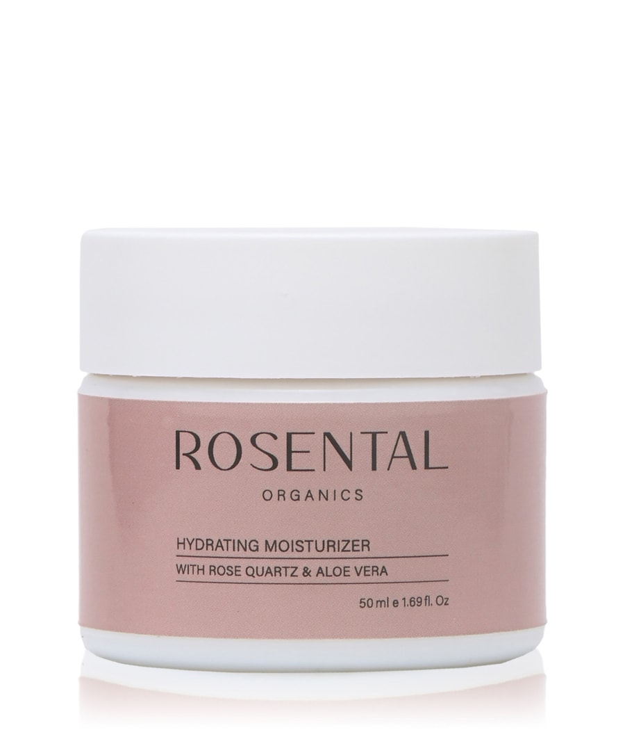 

Крем для лица Rosental Organics Hydrating Moisturizer with Rosequartz and Aloe Vera, 50 ml