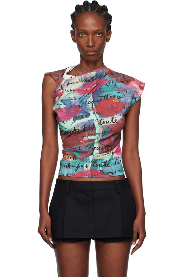 

Vivienne Westwood Красная футболка Hebo