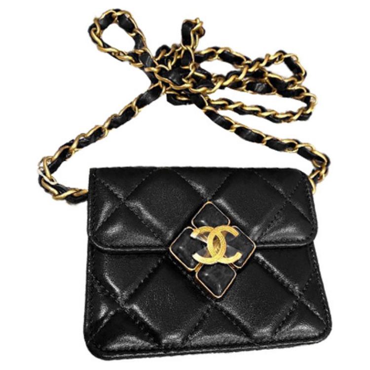 

CHANEL Кожаная сумка через плечо