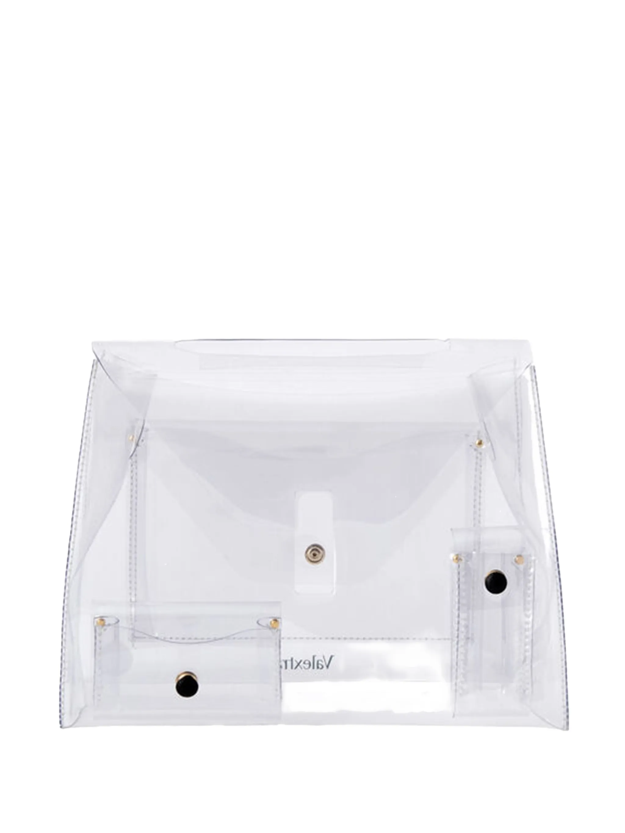 

Мини-сумка с клапаном Iside Valextra, черный