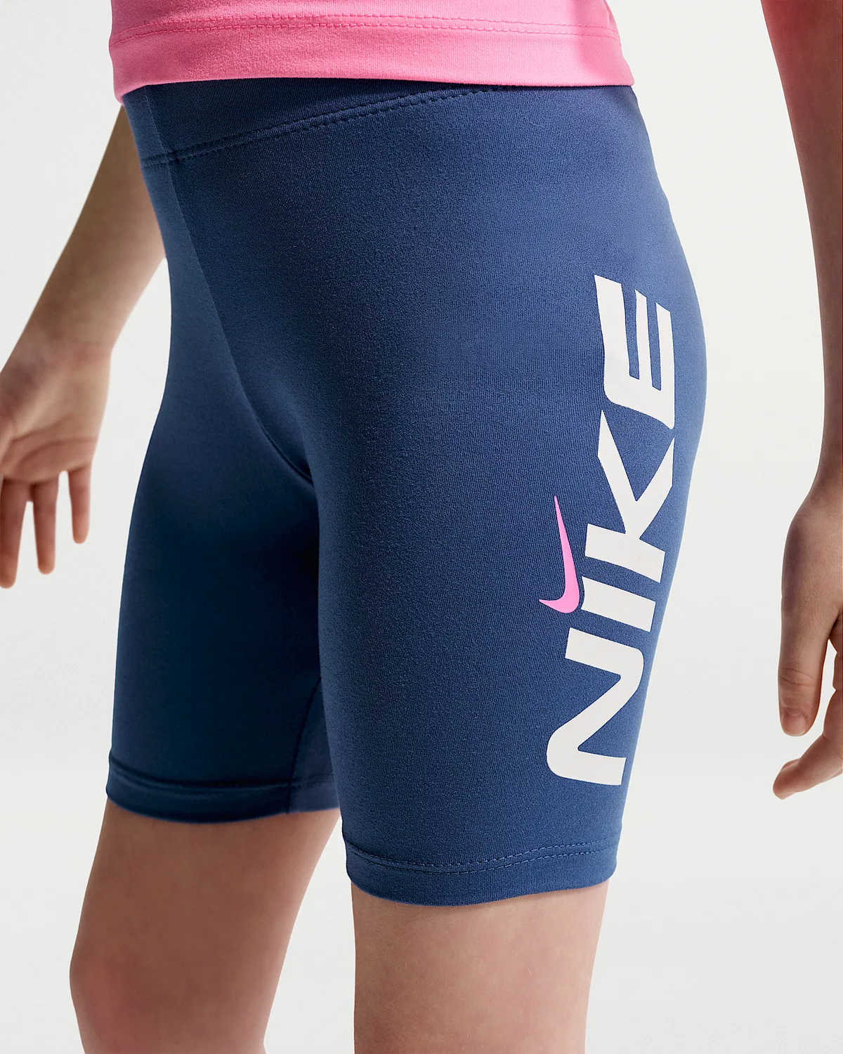 Детский набор велосипедок Dri-FIT Easy Breezy 2-Piece Nike, Mystic Navy — фото 4