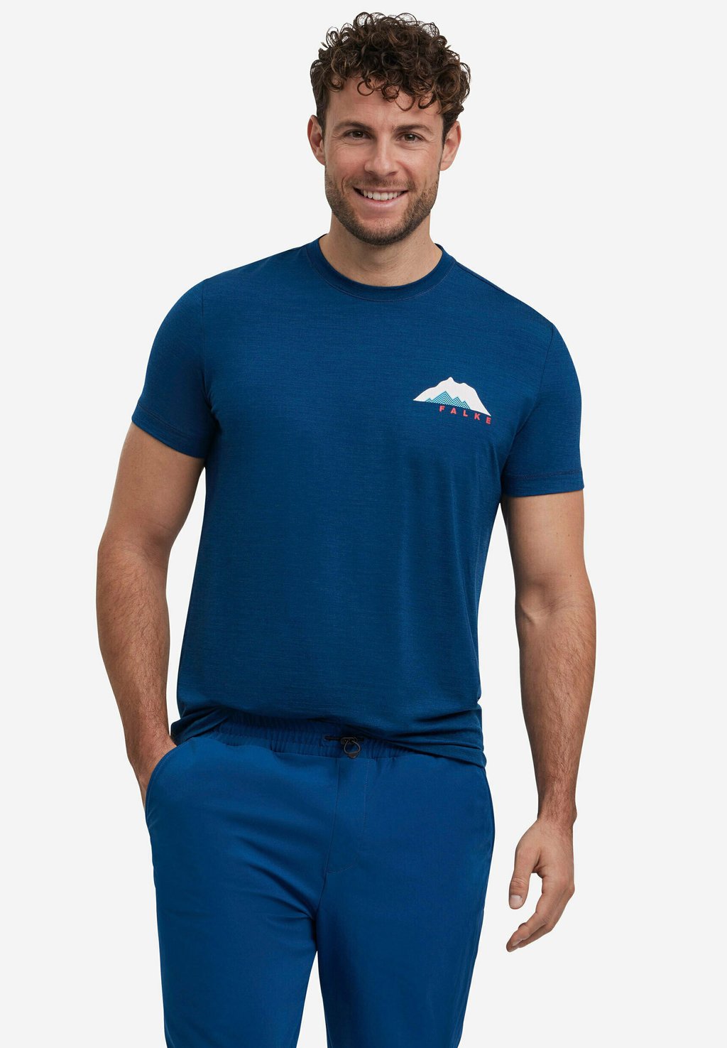 

Спортивная футболка TREKKING FALKE, синий