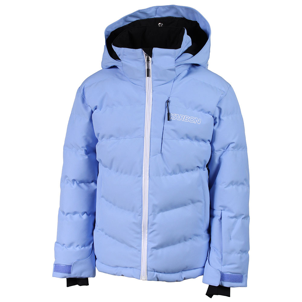 

Утепленная лыжная куртка Karbon Scarlet (для девочек), Forget Me Not/Arctic White