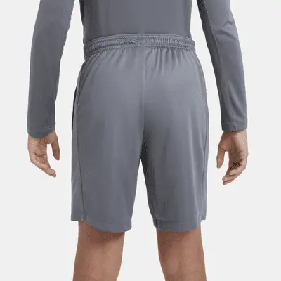 Шорты Nike Trophy23, цвет Smoke Grey/Smoke Grey/White — фото 4