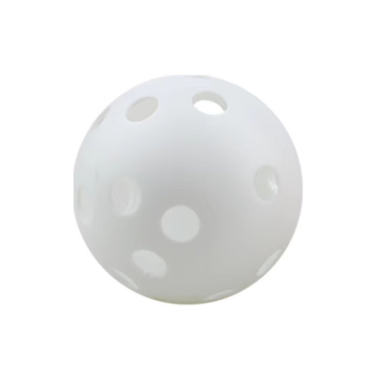 

He Jiagong Тренировочный мяч Dry Ice Ball, мягкий хоккейный мяч для отработки, снежок, перфорированный мяч, белый